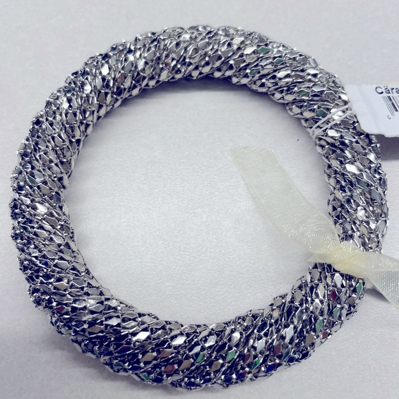 NWT Cara N.Y. Silver Plated Bracelet - Picture 1 of 4
